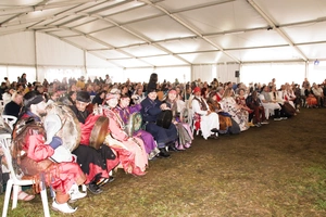 Danse rituelle en plein air